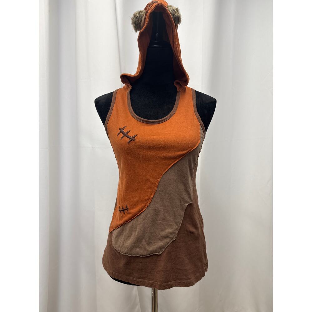 Star Wars ewok tank top with hoodie size S
Ptp-16
Length-23